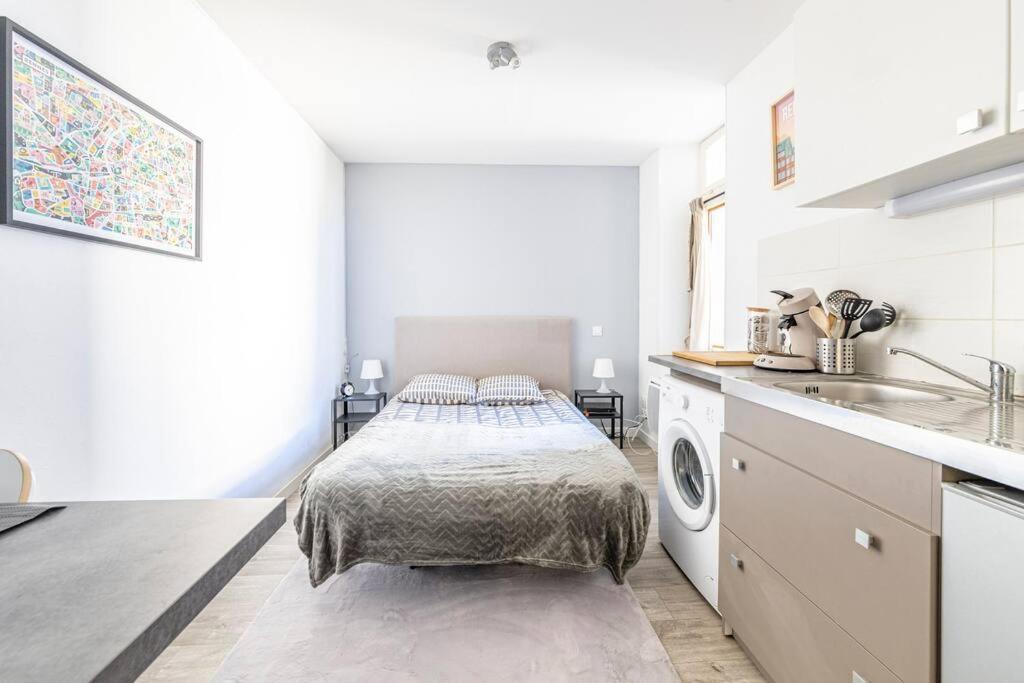 Le Thabor - Studio Confortable Rennes Buitenkant foto
