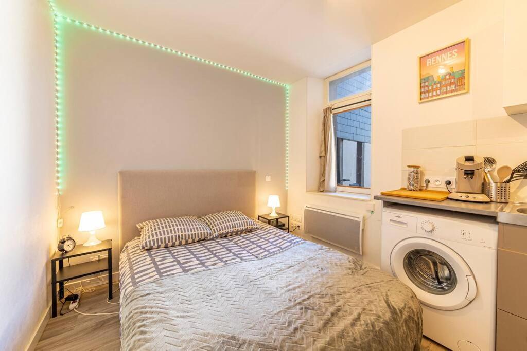 Le Thabor - Studio Confortable Rennes Buitenkant foto
